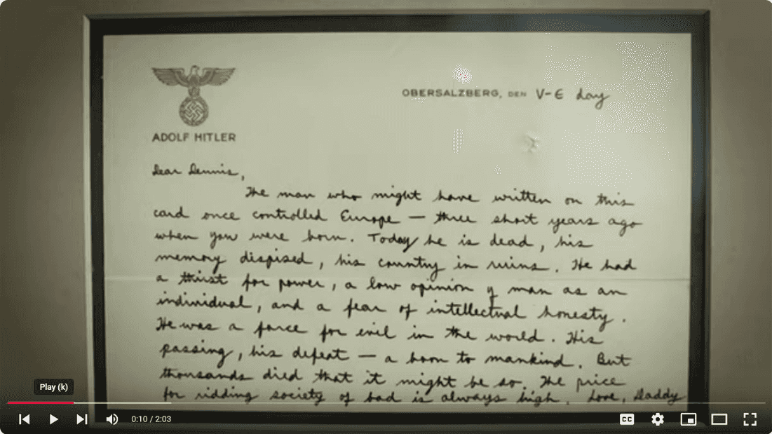 The Debrief - Helms Letter