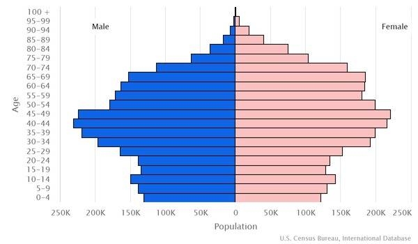 2022 population pyramid
