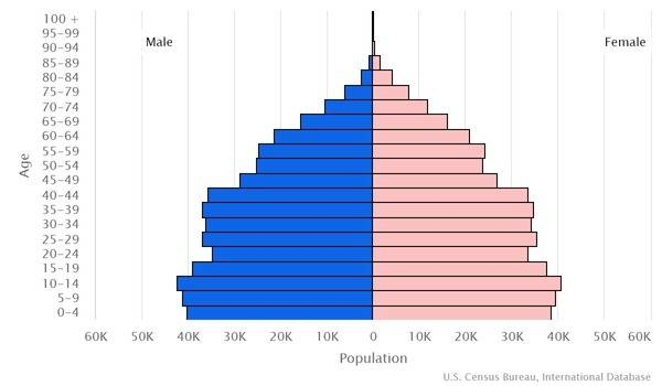 2022 population pyramid