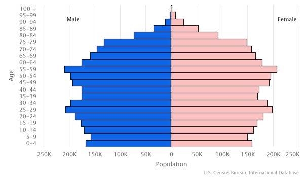 2022 population pyramid