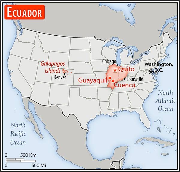 Area comparison map