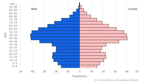 2022 population pyramid