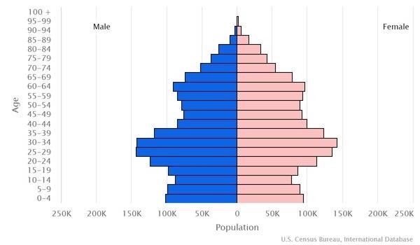 2022 population pyramid