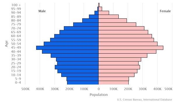 2022 population pyramid