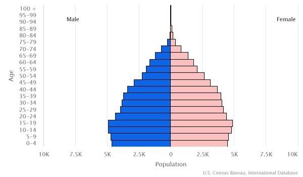 2022 population pyramid