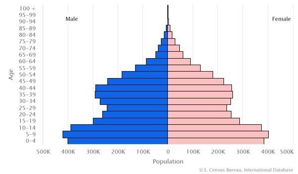 2022 population pyramid