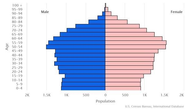 2022 population pyramid