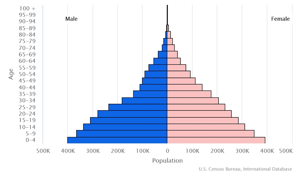 2023 population pyramid