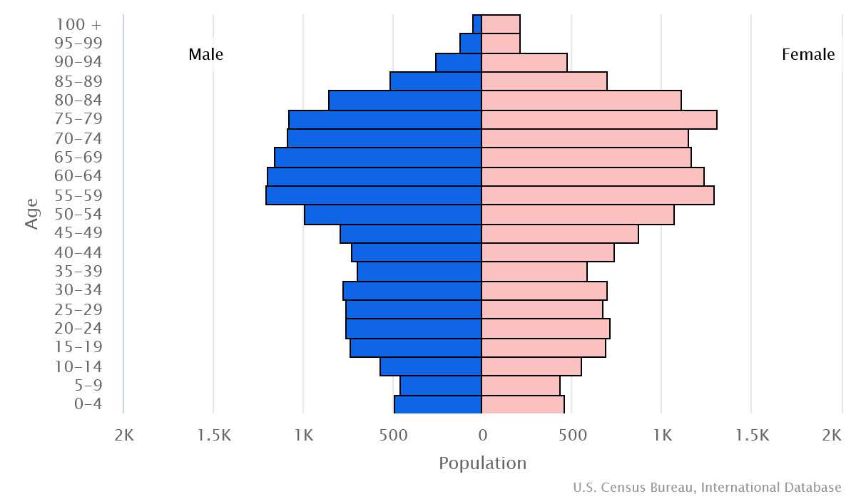 2023 population pyramid