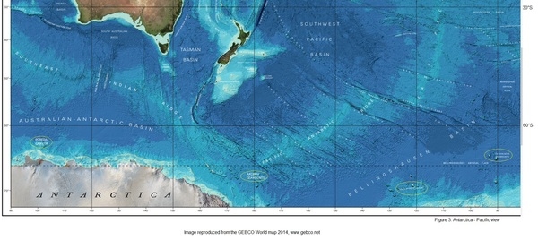Figure 3. Antarctica - Pacific Ocean view