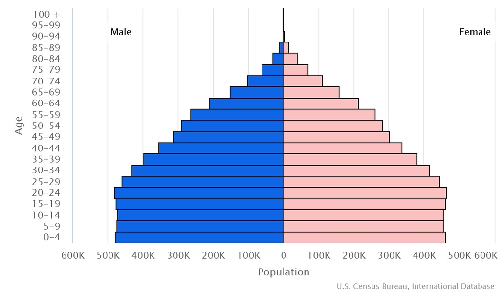 2023 population pyramid