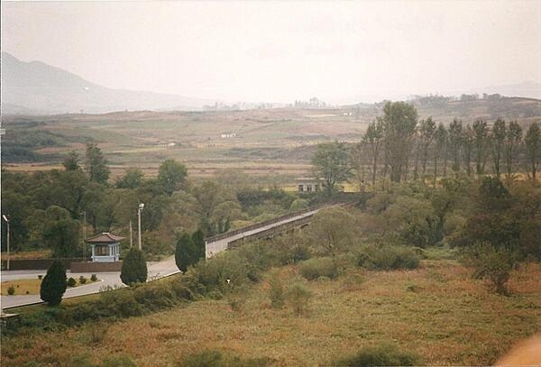 Located in the Joint Security Area (JSA), the so-called "Bridge of No Return" crosses the Military Demarcation Line (MDL) between North Korea and South Korea. It was used for prisoner exchanges at the end of the Korean War in 1953. The name originates from the ultimatum that was given to prisoners of war brought to the bridge for repatriation: they could either remain in the country of their captivity or cross the bridge to return to their homeland.