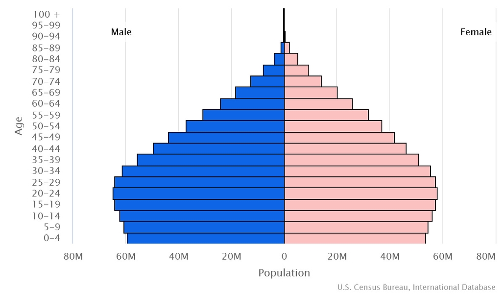 2023 population pyramid