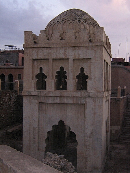 The Almoravid Qubba is a small monument in Marrakech, Morocco. It was erected by the relatively short-lived Almoravid dynasty (1040-1147) in the early 12th century.