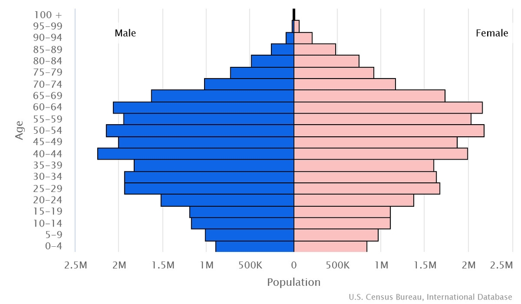 2023 population pyramid