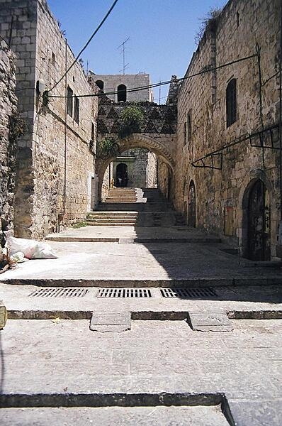 A scene from the Old City in East Jerusalem.