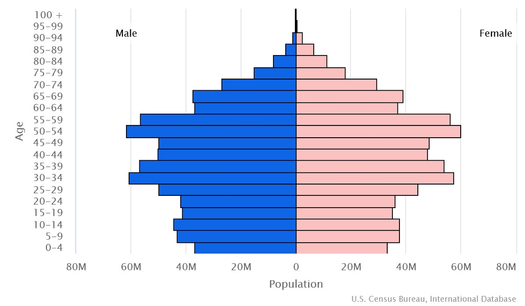 2023 population pyramid