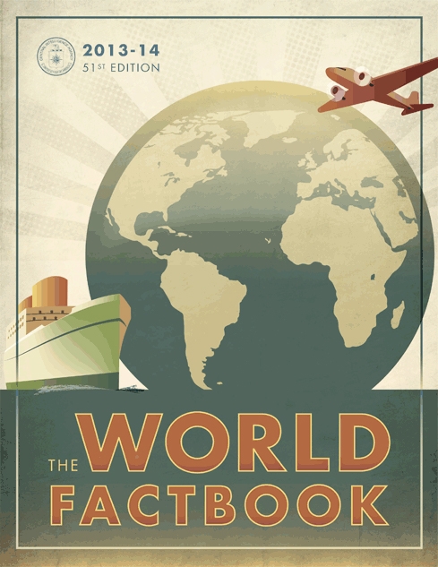 World Factbook Front Cover 2013