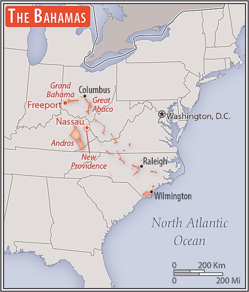 Area comparison map