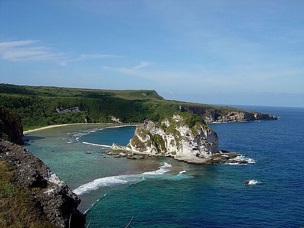 Bird Island Sanctuary just off the northeast coast of Saipan. Photo courtesy of NOAA.