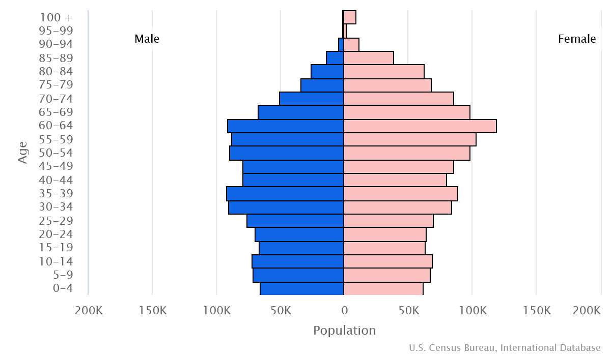 2023 population pyramid