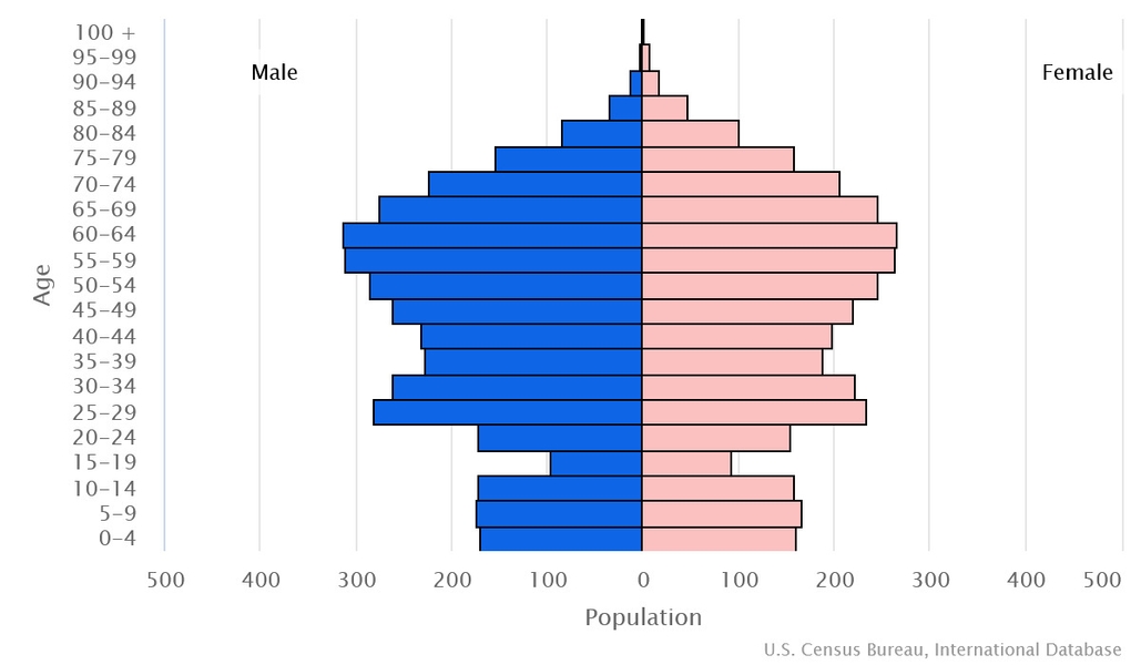 2023 population pyramid