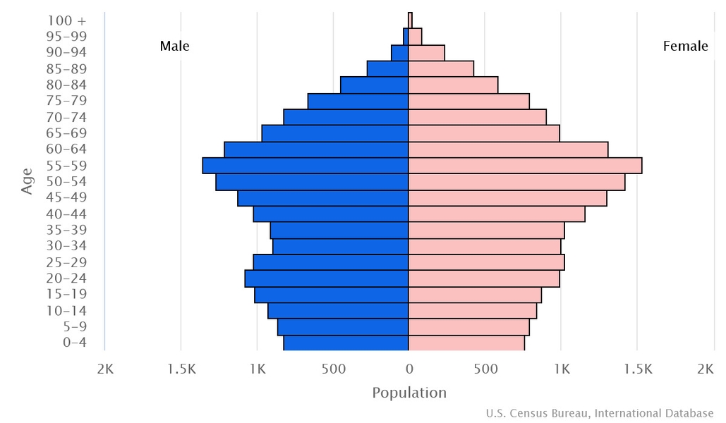 2023 population pyramid