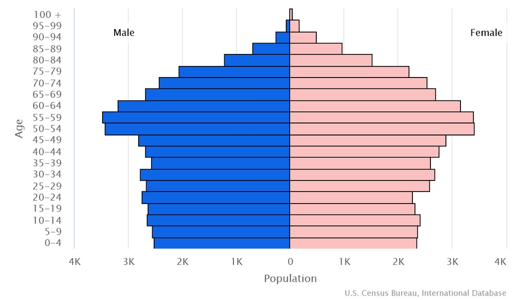 2023 population pyramid