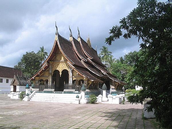 Wat Xieng Thong is one of the oldest temples in the former royal capital of Louangphrabang, Laos.
