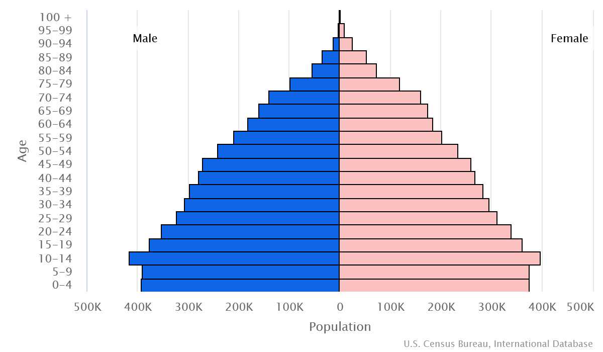 2023 population pyramid