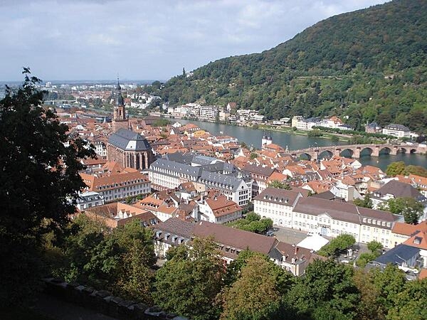 The city of Heidelberg, Germany, lies in Baden-Wurttemberg on the River Neckar. A Roman fortress and settlement in the area was abandoned in A.D. 260. A new settlement called Bergheim began in the 5th century. The first reference to Heidelberg was recorded in 1196; this is considered the founding date of the city.