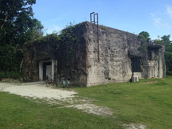 The Peleliu War Museum in Palau is housed in a former Japanese storage bunker that was used during the Battle of Peleliu (15 September 1944 – 27 November 1944) as a command post.