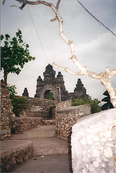 The Sea Temple of Pura Luhur at Uluwatu in south Bali dates back to the 11th century.