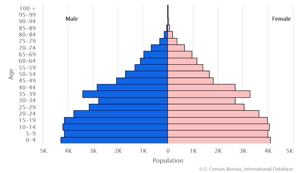 2023 population pyramid