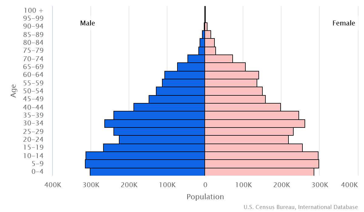 2023 population pyramid